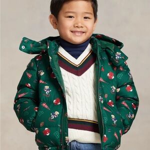 Polo by Ralph Lauren Green Jacket for Kids